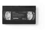 NEDIS Недис cltp100bk лента за почистване на глави, vhs глави, черна (cltp100bk)