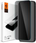 Spigen iPhone 16e SPIGEN FC протектор за екран стъкло 2.5D, подчертаващ цвета, BLACK AGL03392 (AGL03392)