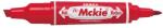 Zebra Алкохолен маркер с два края ZEBRA Hi-Mckie 2, 0-4, 0 mm червен 50253 (50253)