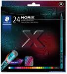 STAEDTLER Комплект цветни моливи, STAEDTLER "Norix 186", 24 различни цвята 186 C24 (186 C24)