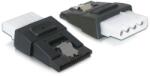 Delock Адаптер Delock Захранване 4pin Molex женски SATA захранване с 15pin мъжки конектор