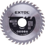 Extol Циркулярен диск, с твърдосплавни върхове, 115x22, 2 mm (диаметър на вала), T36; широчина на диска 2, 2 mm, макс. 11 000 об/мин