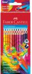Faber-Castell Папагал Комплект от 24 триъгълни цветни молива FC116544 (FC116544)