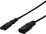 LogiLink Удължителен захранващ кабел, IEC C7 - IEC C8, 2 м