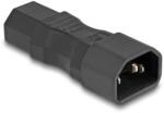 Delock Захранващ адаптер IEC 60320 - C14 - C13, мъжки / женски, 10 A, прав