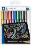 STAEDTLER Комплект маркери за декорация, 1-2 мм, конични, staedtler "8323", 10 различни цвята 8323 tb10 (8323 tb10)