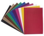 FOLIA Вълнообразен картон, 35x50 cm, 10 листа, FOLIA, смесени цветове 740309 (740309)