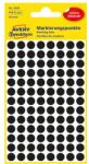 AVERY Етикет AVERY 3009 маркираща точка 8mm черна 416 броя (3009)