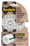 3M Самозалепваща лента на метален диспенсър с 2 ленти, 19 mm x 13, 9 m, 3M SCOTCH "Magic", прозрачна 7100334048 (7100334048)