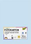 FOLIA Декоративен картон, 2 страници, A4, 300 g, 50 листа, FOLIA, ледено синьо 614/50 39 (614/50 39)