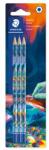 STAEDTLER Графитен молив, HB, шестоъгълен, STAEDTLER "170 BK3-1", Multiversum 170BK3E2-1 (170BK3E2-1)