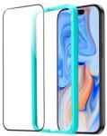 ESR iPhone 16 Plus ESR Защитно стъкло за екран 2.5D, 9H + рамка, черно GP-150377 (GP-150377)