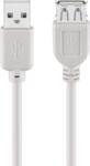 Goobay 68624 Удължителен кабел USB 2.0 с дължина 0, 6 м (68624) (68624)