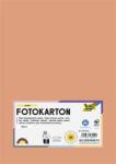 FOLIA Декоративен картон, 2 страници, A4, 300 g, 50 листа, FOLIA, сьомга 614/50 45 (614/50 45)