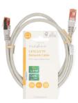 Nedis CCGL85220GY10 UTP / FTP Cat6 пач кабел, RJ45 с позлатени конектори, 10/100/1000 Mbit/s, дължина 1 м (CCGL85220GY10)