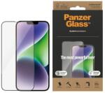 Panzer Samsung S25 Edge PANZERGLASS ULTRA-WIDE FIT защитно стъкло 3D, устойчивост на удар + поддържаща рамка, TRANSFER PG46385 (PG46385)