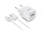 Urban Factory Мрежово зарядно устройство, 1xUSB-A, 12W, кабел USB-A към USB-C, URBAN FACTORY PSC25UF (PSC25UF)