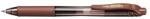 Pentel Гел за писане с ролер PENTEL EnerGelX 0, 35 мм, екологично чист, кафяв (BL107-EX)