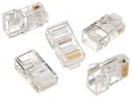 Gembird RJ45 CAT6 8P8C LAN щепсел с позлатено покритие, 50 бр. в торба (50db/cs) PLUG6SP/50 (PLUG6SP/50)