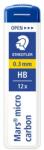 STAEDTLER Графитно олово, HB, 0, 3 mm, STAEDTLER "Mars Micro Carbon 250" 250 03-HB (250 03-HB)