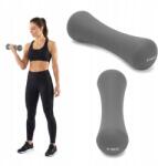 Xtrexo Neoprén súlyzó Xtrexo TX0-B4M007 0, 5kg szürke Csúszásgátló Felület (TX0-B4M007)