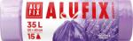 Alufix Торба за боклук с лента за затваряне, 35 л, 15 броя, 50x60 см, 15 , ALUFIX, лавандула MSZH3515VIOLA (7057)