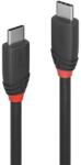 Lindy Кабел USB 3.2 Gen2x2 C - C, 20Gbps, M/M 0, 5m, черен 36905 (36905)
