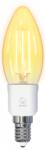 DELTACO SMART HOME SH-LFE14C35 LED крушка, E14, волфрамова свещ, WIFI, 4, 5 W, бяла, регулируема