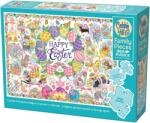 Cobble Hill Puzzle Cobble Hill din 350 XXL piese - Paște fericit (47045) Puzzle