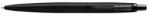 Parker Химикалка, 0, 7 мм, с бутон, черен клипс, матово черно тяло, PARKER, "Royal Jotter XL", синя 2122753 (2122753)
