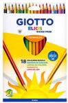 GIOTTO Цветни моливи GIOTTO elios триъгълни 18 броя 277900 (277900)