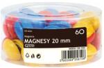 GRAND Магнит за маса grand 20 мм 60 броя смесени цветове 130-1551 (130-1551)