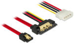 Delock SATA кабел, 6 Gb/s, 7 женски конектора + 4 женски Molex конектора 22 женски SATA конектора