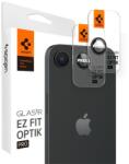 Spigen iPhone 16e SPIGEN OPTIK PRO защитно стъкло за камера 2бр. 9H, само за обектива, ЧЕРНО AGL09279 (AGL09279)