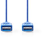Nedis CCGP61000BU20 USB3.2 USB A щепсел - USB A щепсел, 5 Gbps, 2 m, (USB3.1, USB3.0, USB2.0) (CCGP61000BU20)