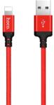 hoco. iPhone 14 Pro / 14 Plus / 14 HOCO X14 кабел за данни USB - Lightning, 100cm, PIROS X14_LIGHT_1M_R (X14_LIGHT_1M_R)