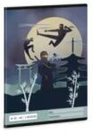 Ars Una Ninjas in the Dark: Тетрадка с линии - 3. клас, A5