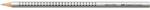 Faber-Castell Grip триъгълен сребрист металик цветен молив FC112482 (FC112482)