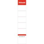 Esselte Заместващ етикет за папки, двустранен, 30x158 mm, ESSELTE, бял 810811 (810811)