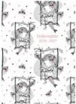 TopTimer Ученическа книжка TOPTIMER хартиена корица B/6 седмична 120x170mm Swinging girl 2026-2027 27D100J-00D (27D100J-00D)