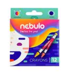 Nebulo Мазен молив nebulo с кръгъл връх 12 цвята nzsk-12 (nzsk-12)