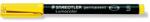STAEDTLER Алкохолен маркер OHP, 0, 4 mm, STAEDTLER "Lumocolor 313 S", жълт 313-1 (313-1)