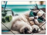 Panta Plast Гумена папка, 15 мм, PP, A4, PANTA PLAST "Chillout cat" 0410-0064-54 (0410-0064-54)