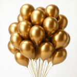 PartyBee Latex lufi csokor szett arany 30cm 100db