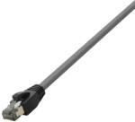 LogiLink Patch Cable PrimeLine, Cat. 8.1, S/FTP, сив, 15 м