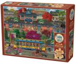 Cobble Hill Puzzle Cobble Hill din 275 piese - Stație de troleibuz (48019) Puzzle