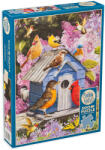 Cobble Hill Puzzle Cobble Hill din 500 XXL de piese - Casa de primăvară pentru păsări (45042) Puzzle
