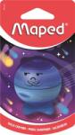 Maped Шлайфмашина, с един отвор, с контейнер, MAPED Planet", планети, смесени модели 051101 (051101)