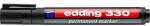 edding 330 1-5 мм Перманентен черен маркер 7580018000 (4-330001)