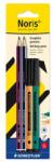 STAEDTLER Комплект графитен молив и иглен филц, STAEDTLER "Noris color edition set", оранжев + зелен иглен филц 61 BK4-2 (61 BK4-2)